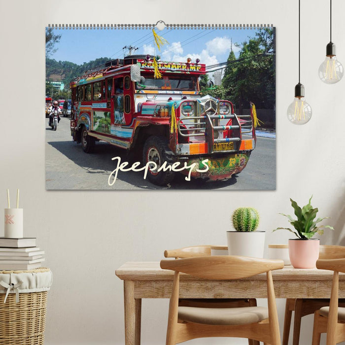 Jeepneys (CALVENDO Wandkalender 2026)