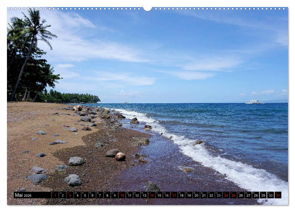 Kontrastreiche Philippinen (CALVENDO Wandkalender 2026)