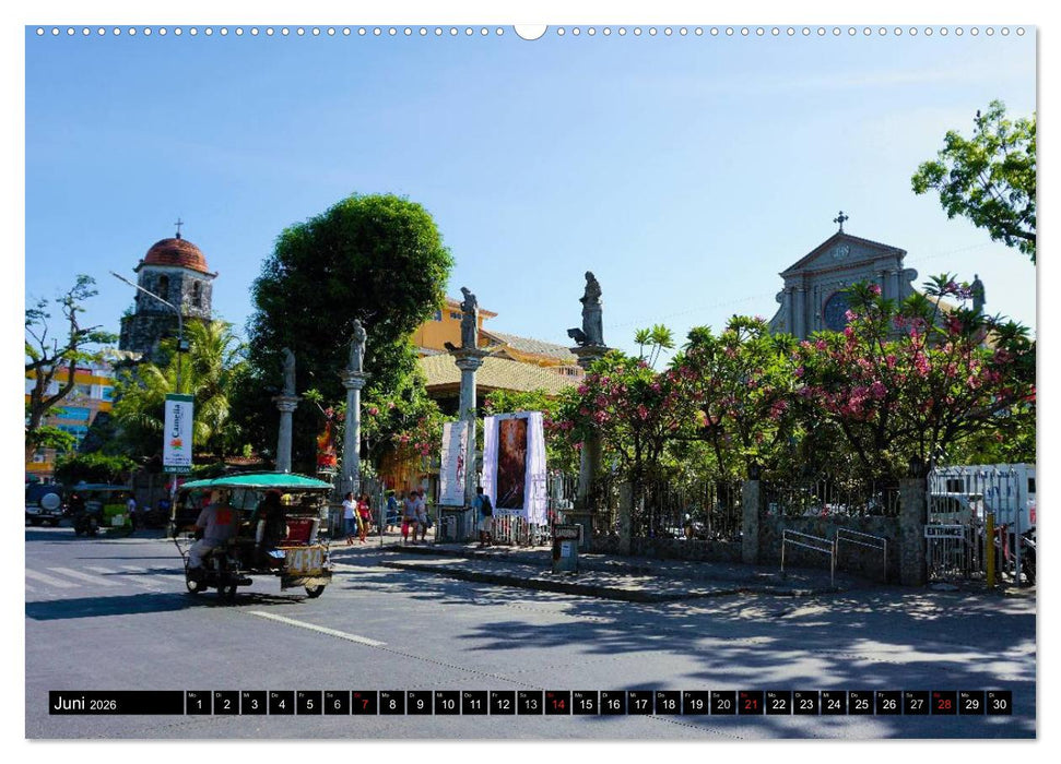 Kontrastreiche Philippinen (CALVENDO Wandkalender 2026)