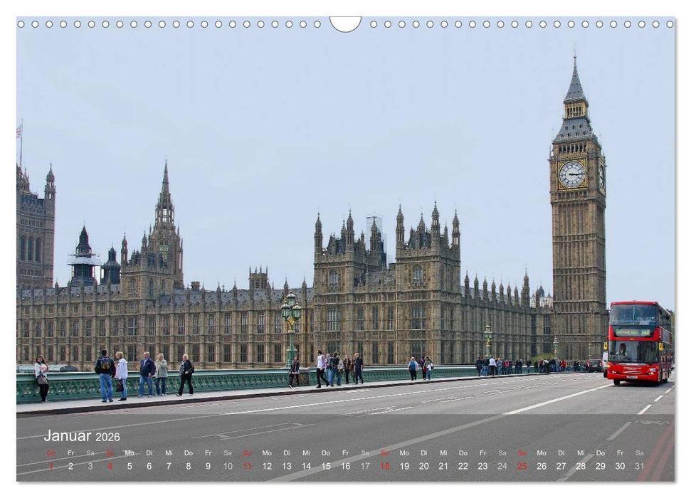 London (CALVENDO Wandkalender 2026)