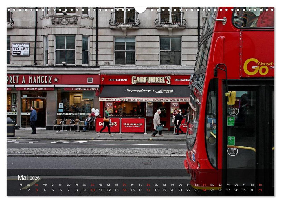London (CALVENDO Wandkalender 2026)