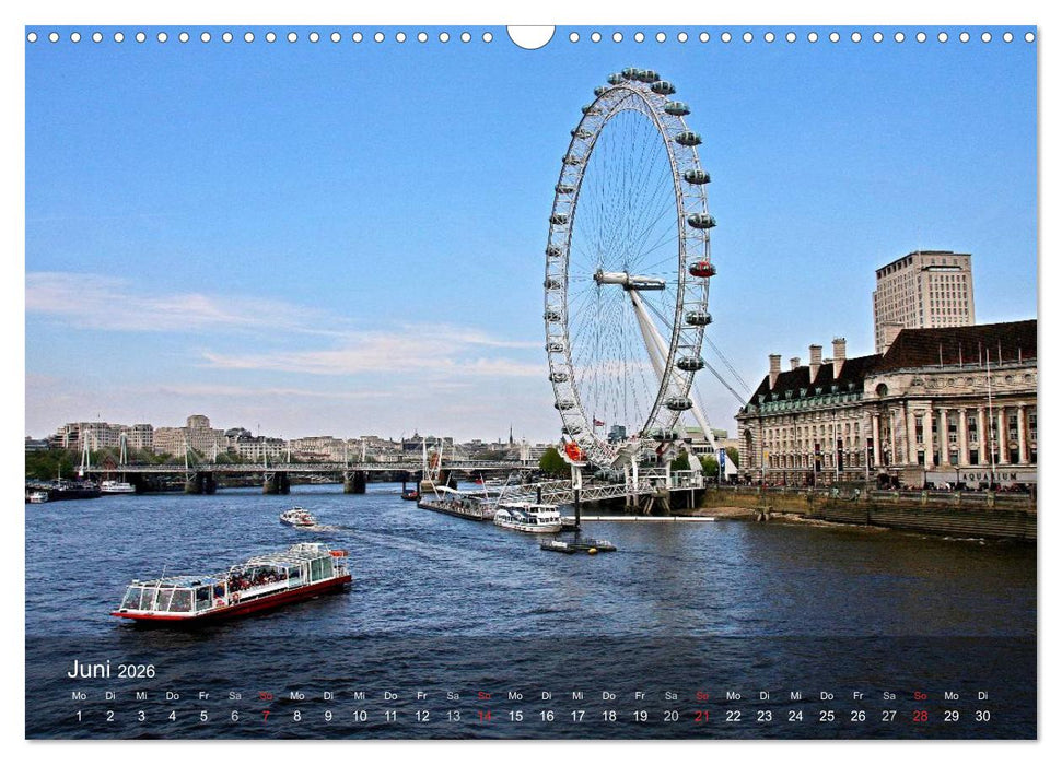 London (CALVENDO Wandkalender 2026)