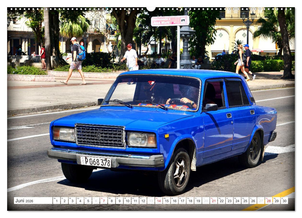 LADA-LAND KUBA (CALVENDO Premium Wandkalender 2026)