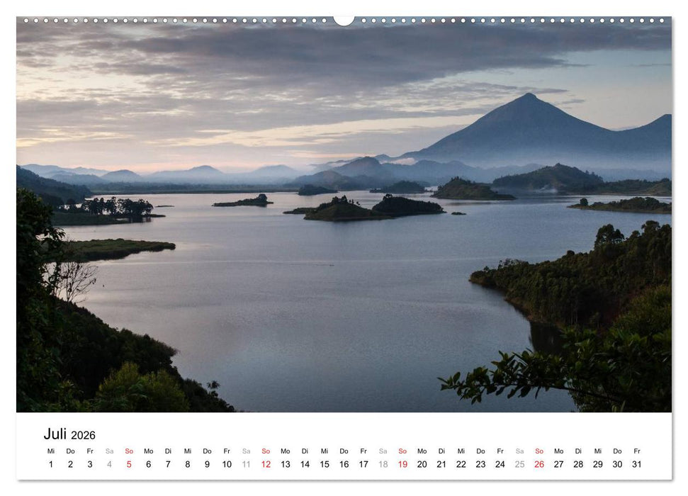 Uganda - die Perle Afrikas (CALVENDO Premium Wandkalender 2026)