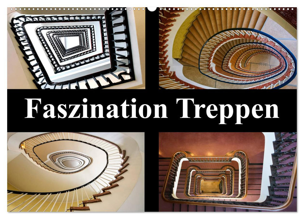Faszination Treppen (CALVENDO Wandkalender 2026)