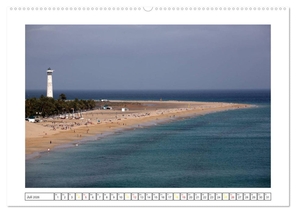 Fuerteventura - Insel im Licht (CALVENDO Premium Wandkalender 2026)