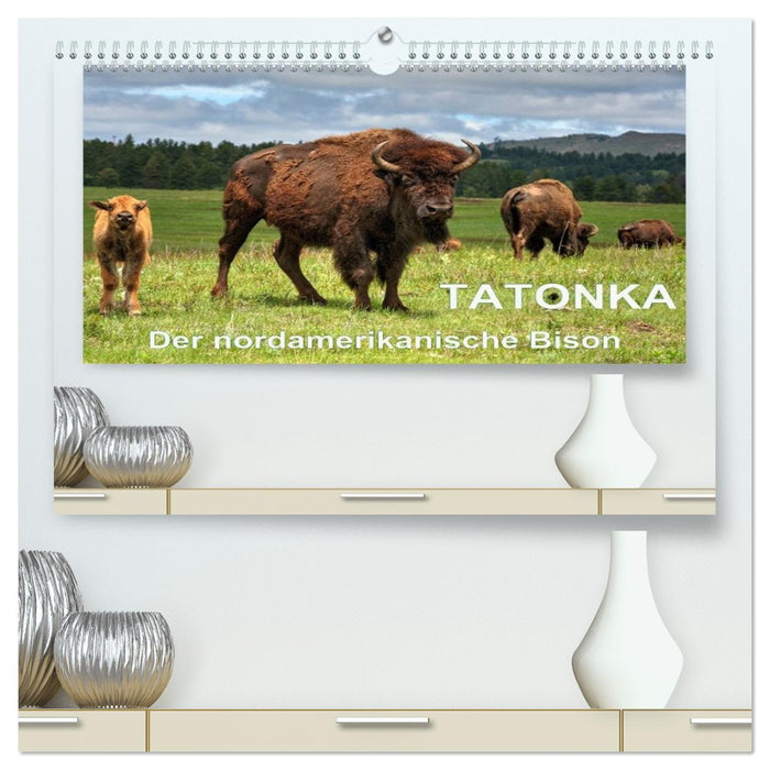 TATONKA Der nordamerikanische Bison (CALVENDO Premium Wandkalender 2026)