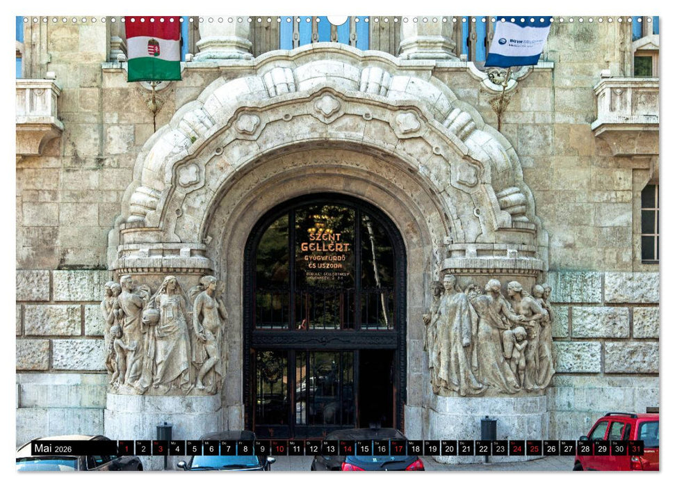 Budapester Jugendstil (CALVENDO Wandkalender 2026)