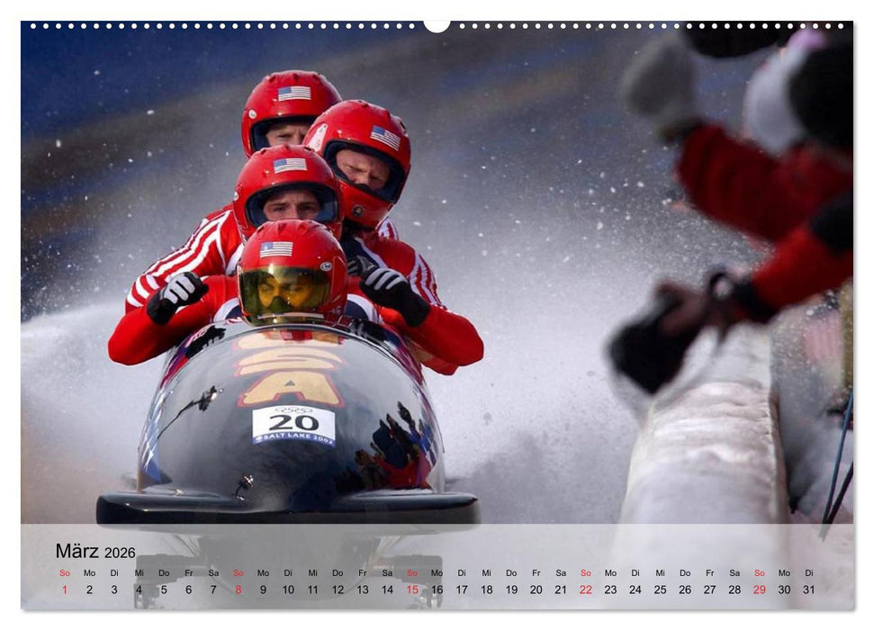 Welt des Sports. Impressionen (CALVENDO Premium Wandkalender 2026)