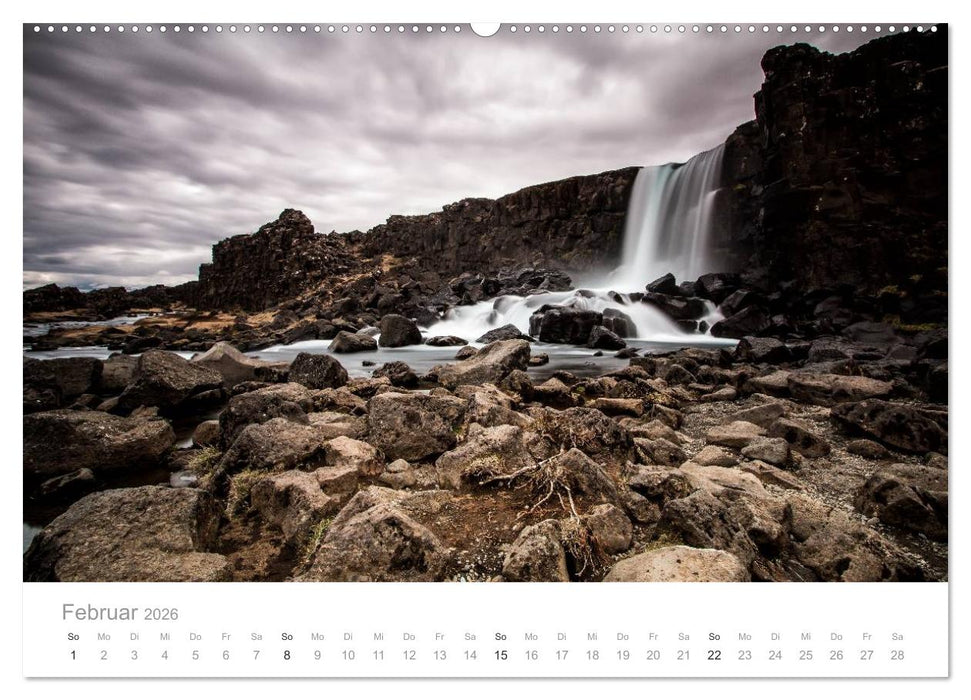Island - Iceland Impressionen (CALVENDO Wandkalender 2026)
