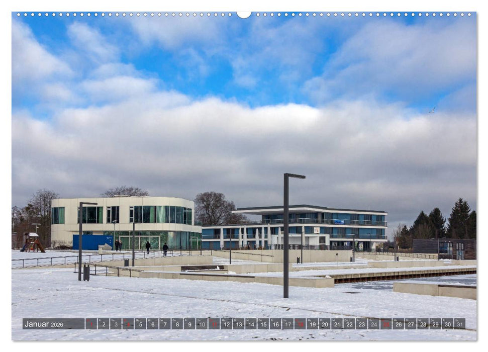 Seenland in der Lausitz (CALVENDO Premium Wandkalender 2026)