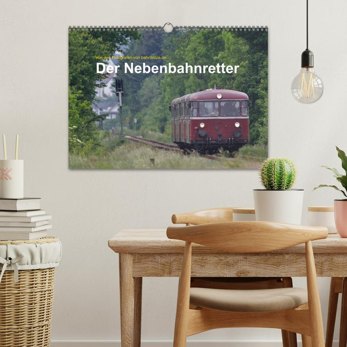 Der Nebenbahnretter (CALVENDO Wandkalender 2026)