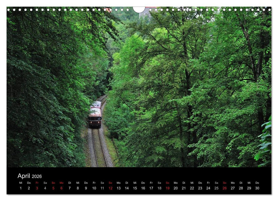 Der Nebenbahnretter (CALVENDO Wandkalender 2026)