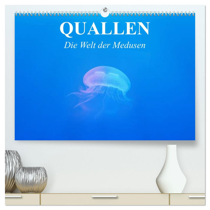 Quallen. Die Welt der Medusen (CALVENDO Premium Wandkalender 2026)