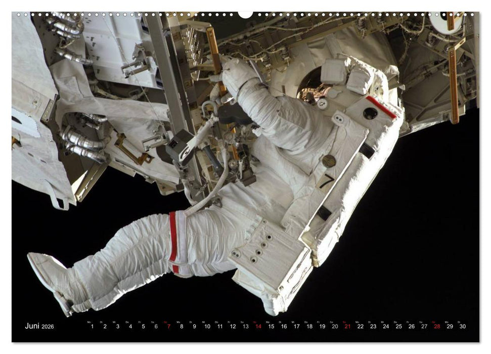 Space Shuttle. Impressionen aus der Raumfahrt (CALVENDO Premium Wandkalender 2026)