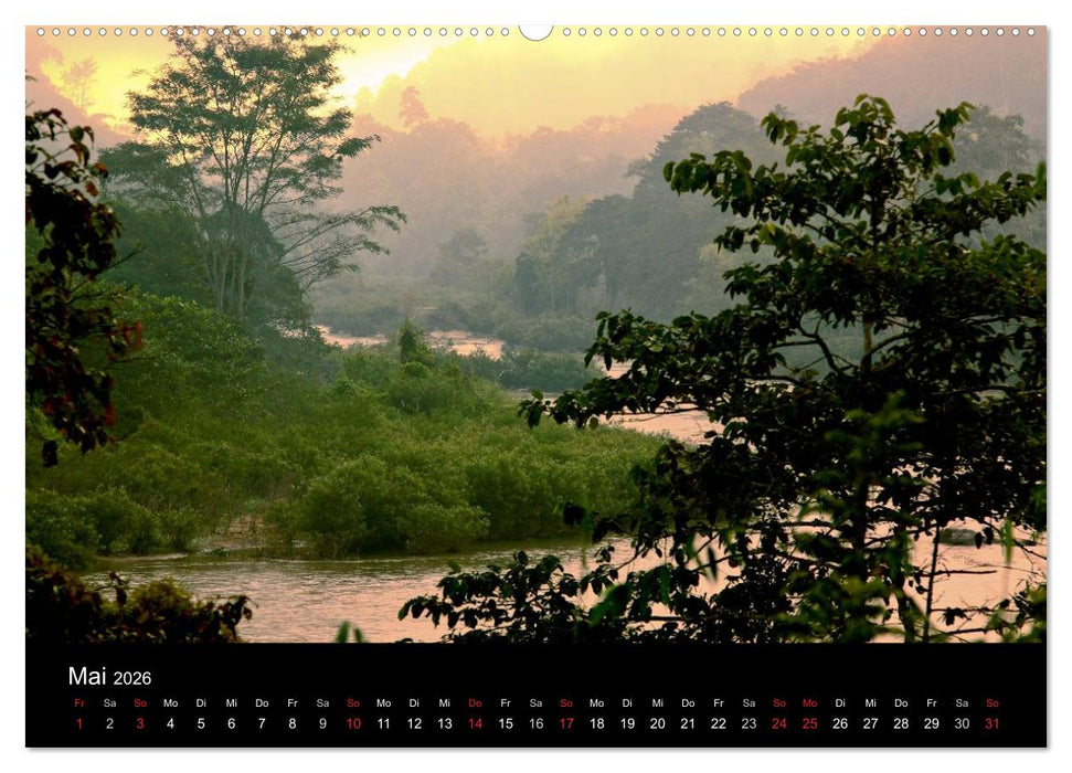 Tropenparadies Thailand 2026 (CALVENDO Wandkalender 2026)