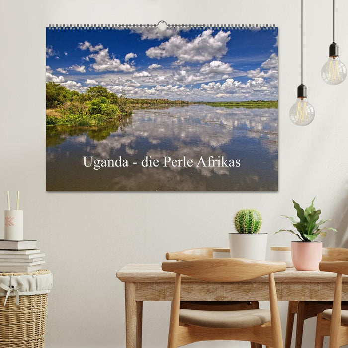 Uganda - die Perle Afrikas (CALVENDO Wandkalender 2026)
