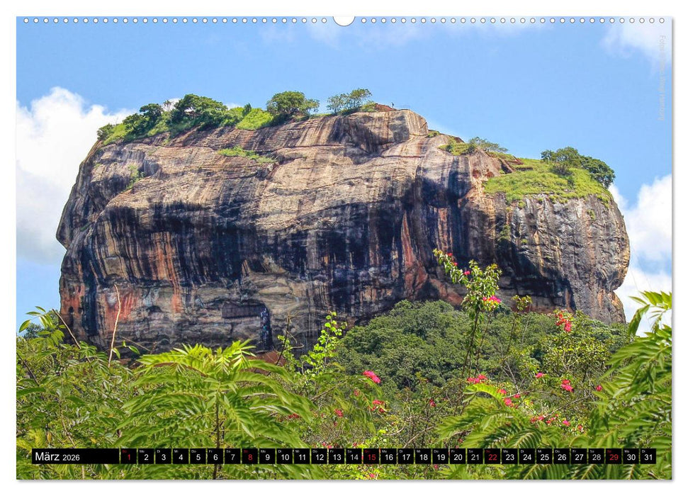 Sri Lanka 2026 Kulturhöhepunkte (CALVENDO Wandkalender 2026)