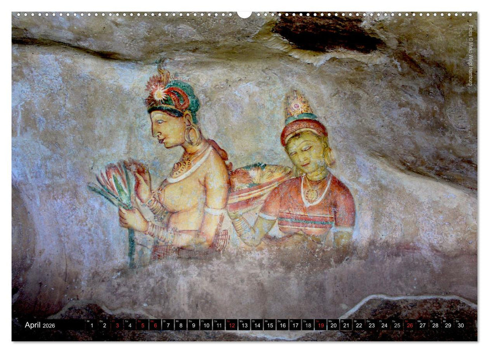 Sri Lanka 2026 Kulturhöhepunkte (CALVENDO Wandkalender 2026)