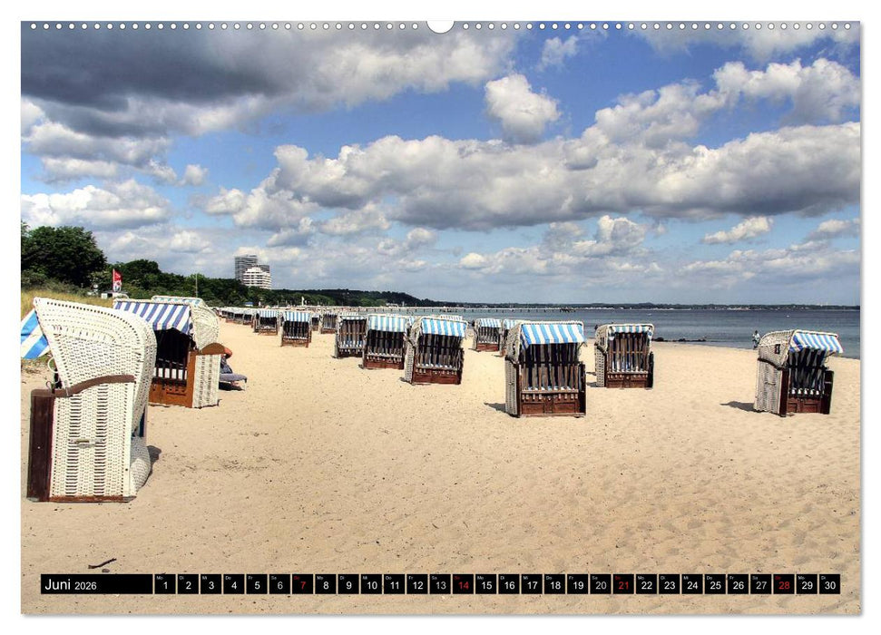 Timmendorfer Strand (CALVENDO Premium Wandkalender 2026)