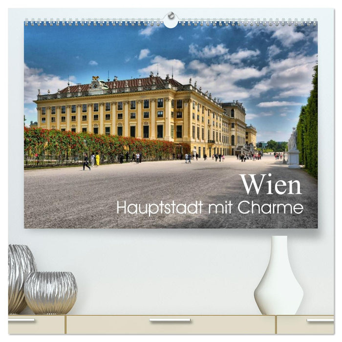 Wien - Haupstadt mit Charme (CALVENDO Premium Wandkalender 2026)