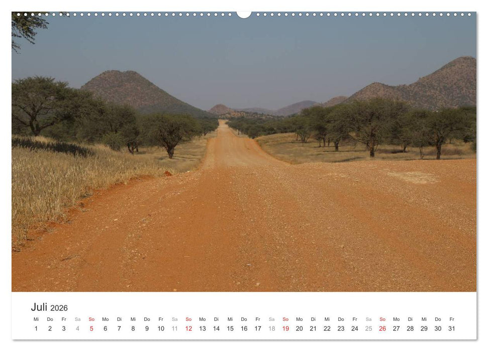 Namibia - Landschaftseindrücke (CALVENDO Premium Wandkalender 2026)