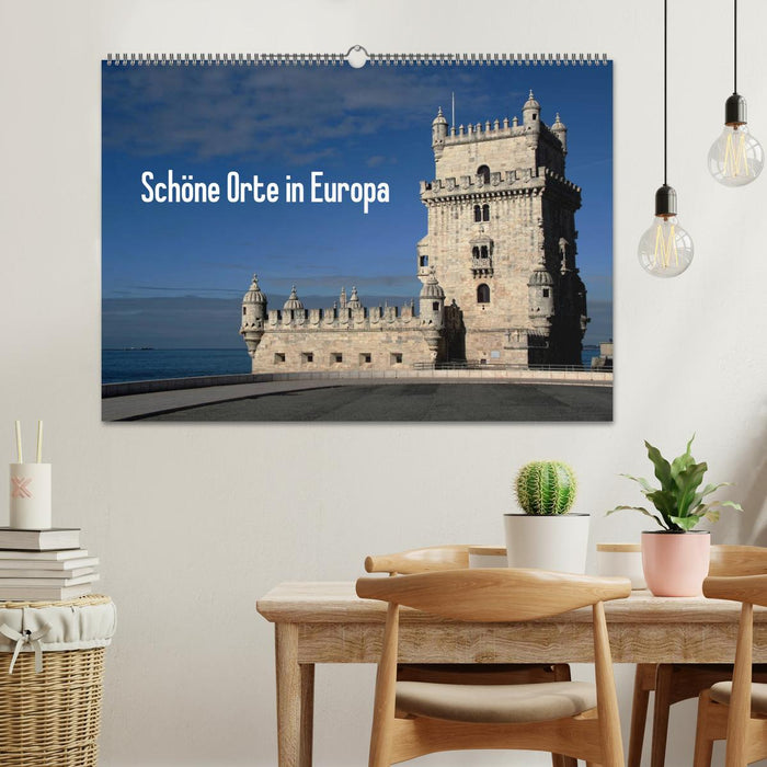 Schöne Orte in Europa (CALVENDO Wandkalender 2026)