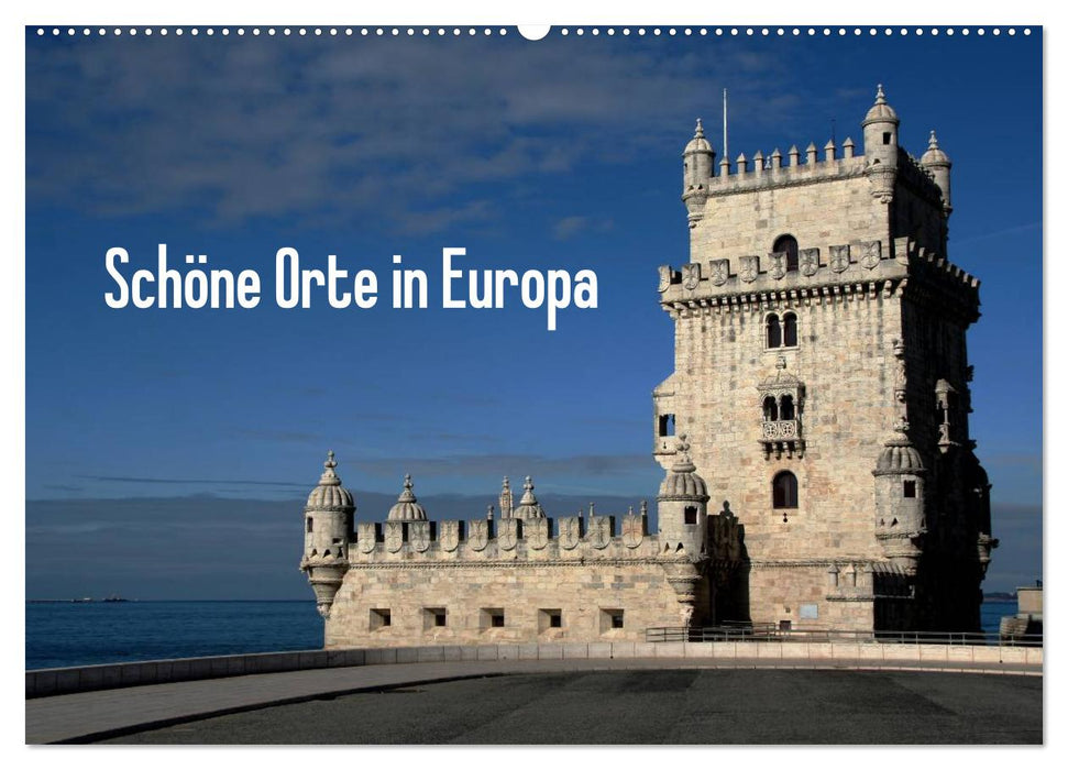 Schöne Orte in Europa (CALVENDO Wandkalender 2026)