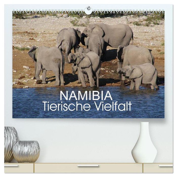 Namibia - Tierische Vielfalt (CALVENDO Premium Wandkalender 2026)
