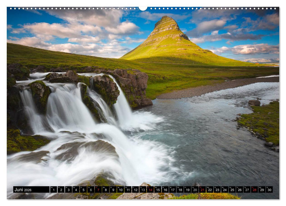 WASSERFÄLLE - Sanfte und tosende Schönheiten (CALVENDO Wandkalender 2026)