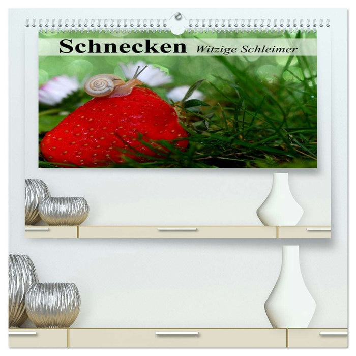 Schnecken. Witzige Schleimer (CALVENDO Premium Wandkalender 2026)