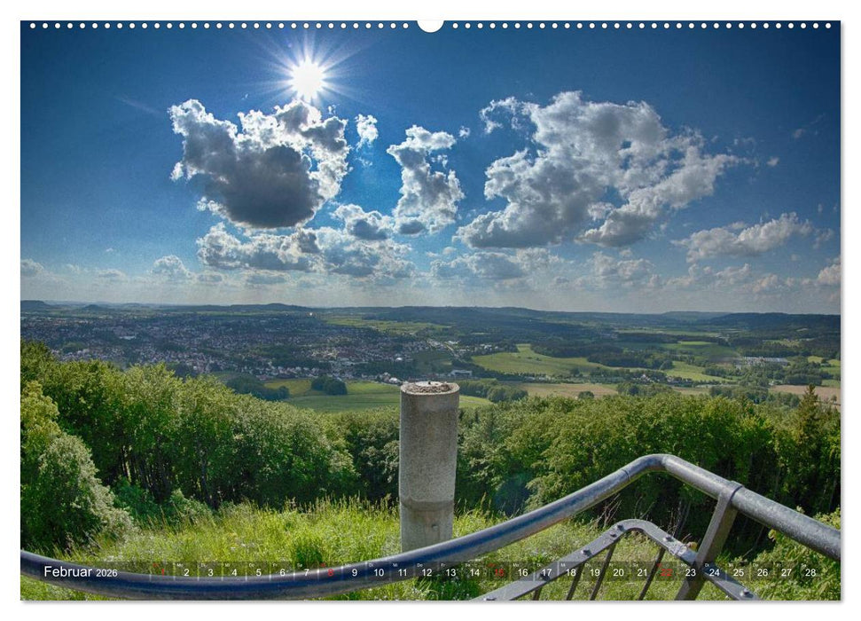 Franken WildRomantisch (CALVENDO Wandkalender 2026)