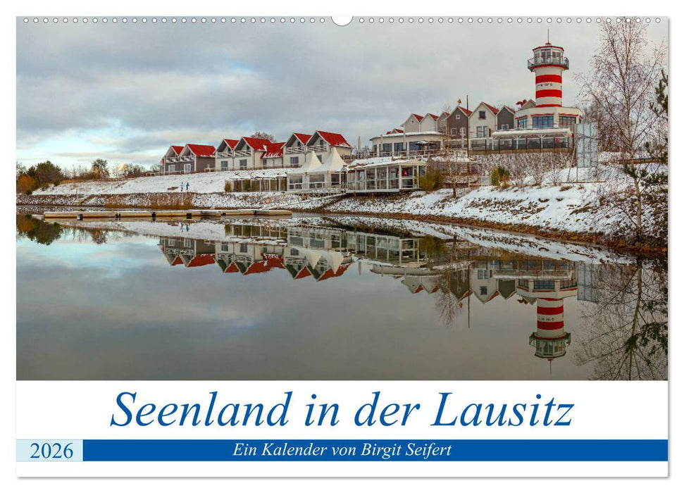 Seenland in der Lausitz (CALVENDO Wandkalender 2026)