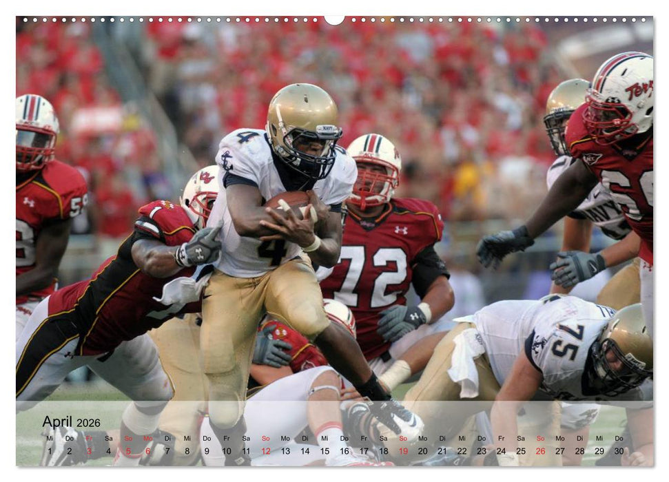 Sport. American Football (CALVENDO Wandkalender 2026)