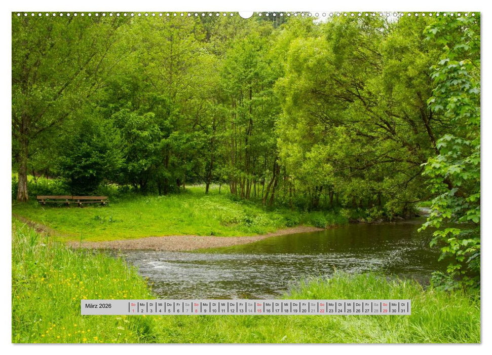 Perlen des Westerwaldes (CALVENDO Premium Wandkalender 2026)
