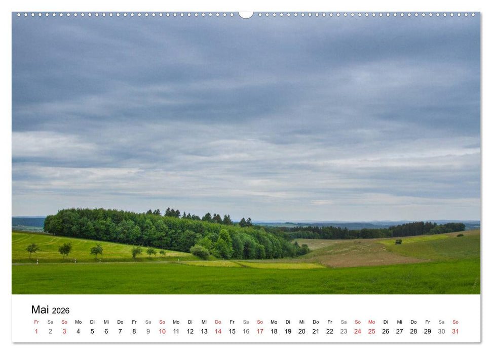 Der Westerwald (CALVENDO Premium Wandkalender 2026)