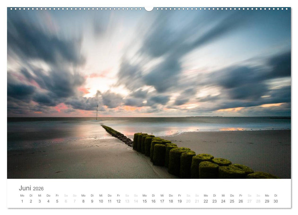 Amrum - Nordseeinsel im Wechsel der Gezeiten (CALVENDO Premium Wandkalender 2026)
