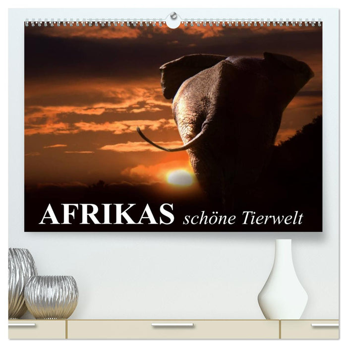 Afrikas schöne Tierwelt (CALVENDO Premium Wandkalender 2026)