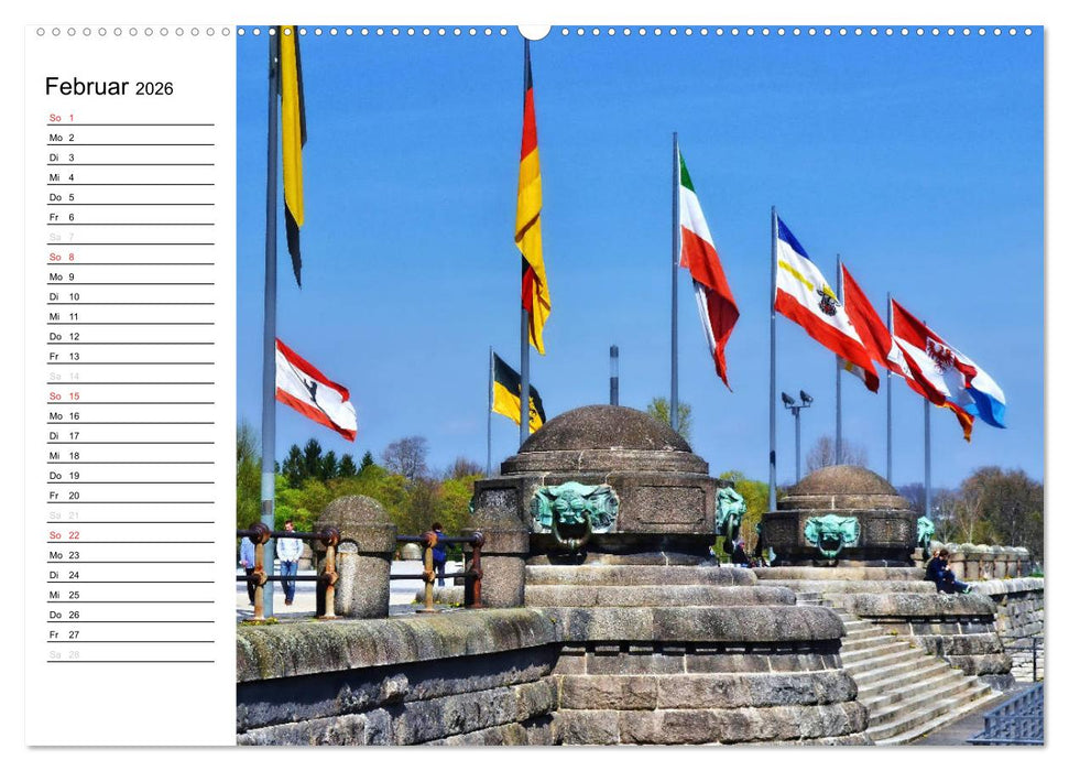 Der Koblenz Kalender (CALVENDO Premium Wandkalender 2026)