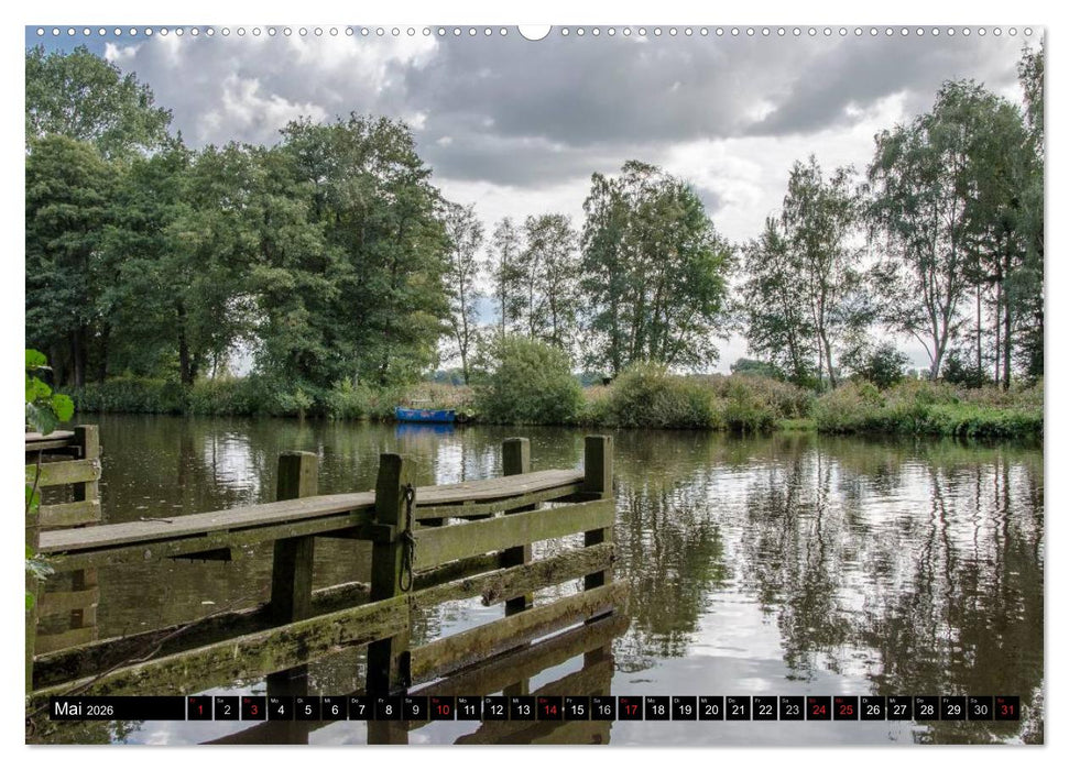 Worpswede - Künstlerdorf unter weitem Himmel (CALVENDO Wandkalender 2026)