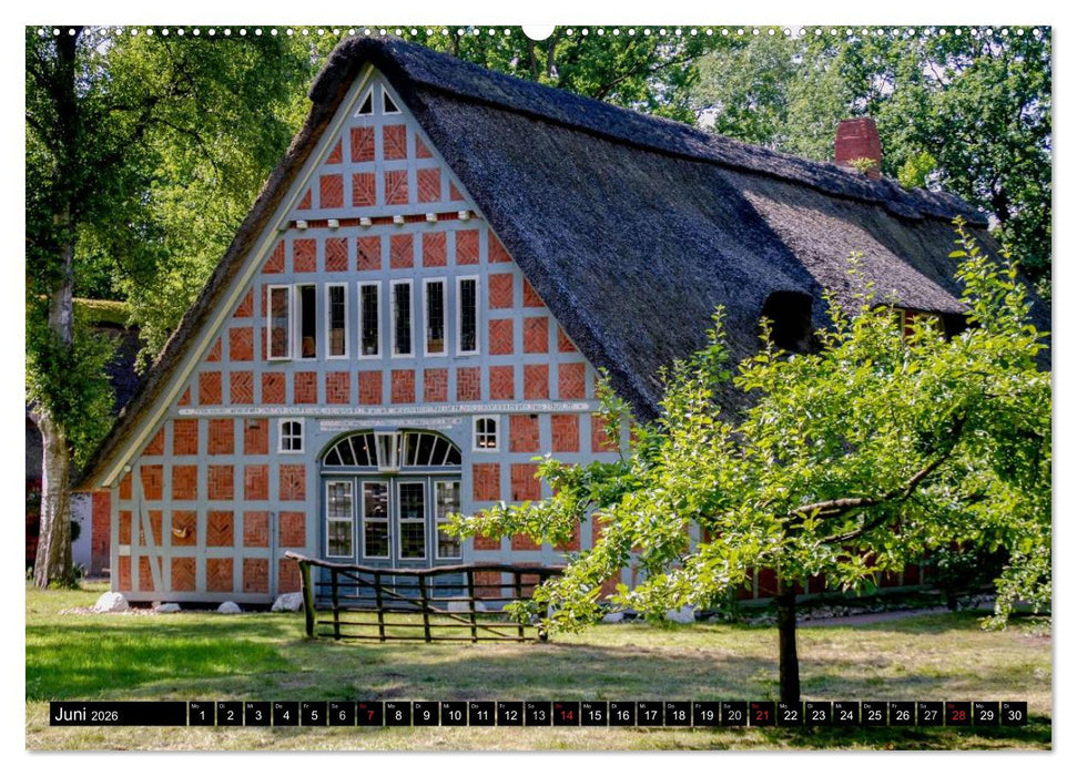 Worpswede - Künstlerdorf unter weitem Himmel (CALVENDO Wandkalender 2026)