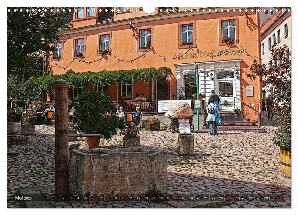 Das Jahr an der Elbe in Meißen (CALVENDO Wandkalender 2026)