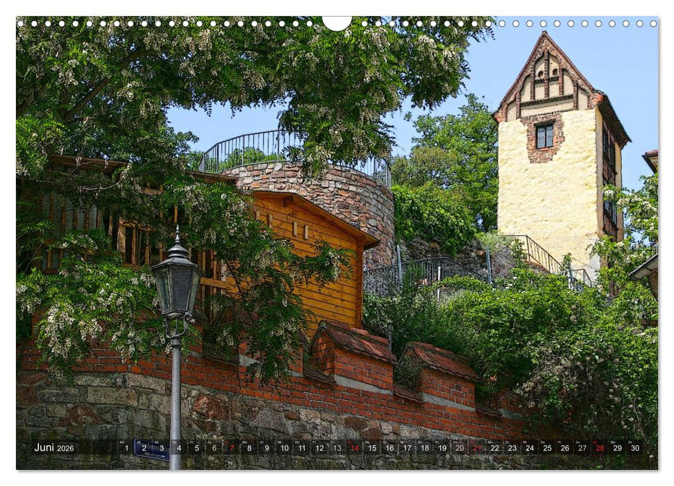 Das Jahr an der Elbe in Meißen (CALVENDO Wandkalender 2026)