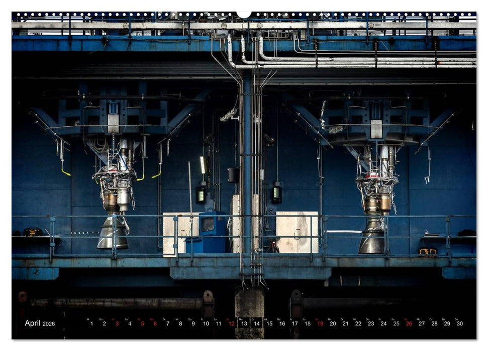 Space Shuttle. Impressionen aus der Raumfahrt (CALVENDO Wandkalender 2026)