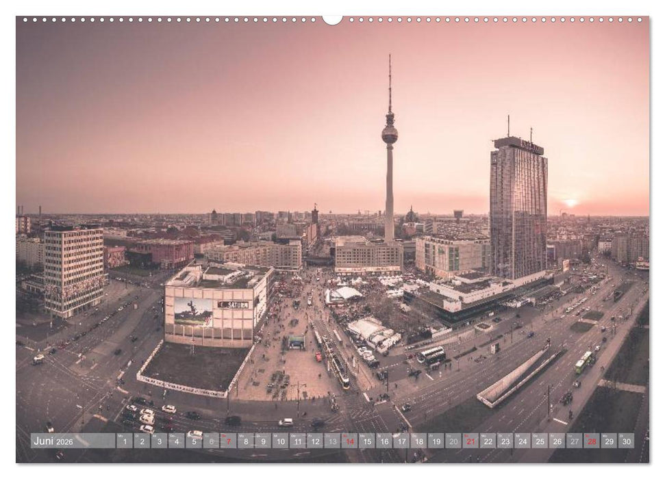 Berlin Citylights (CALVENDO Premium Wandkalender 2026)