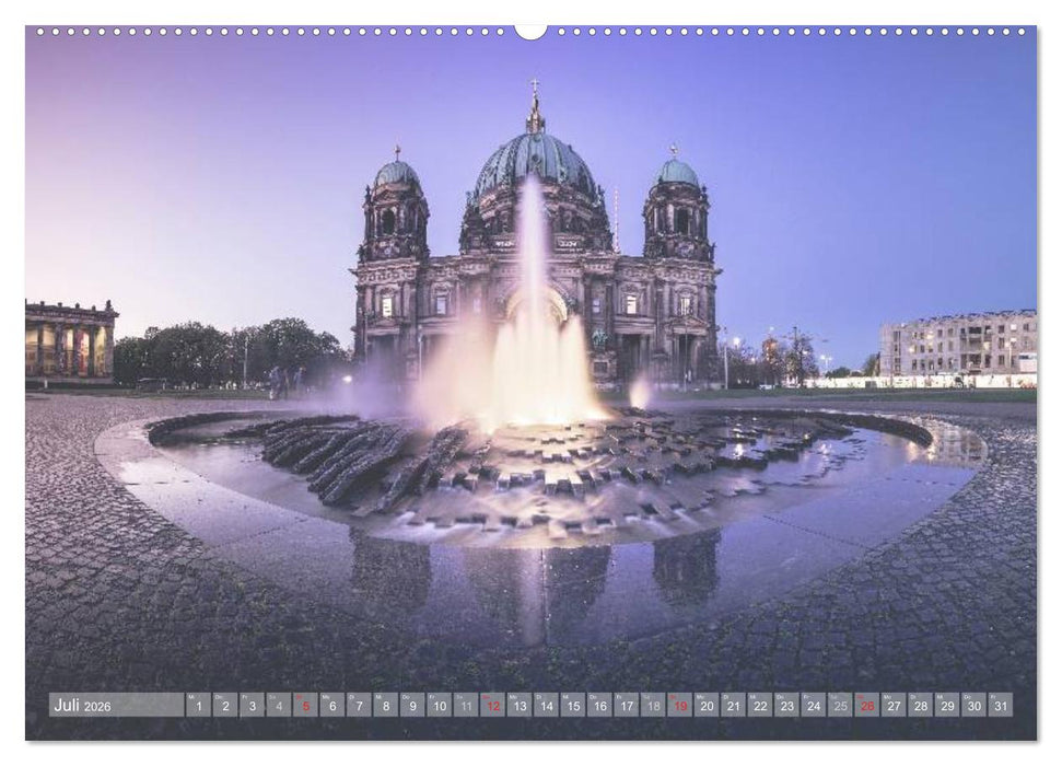 Berlin Citylights (CALVENDO Premium Wandkalender 2026)