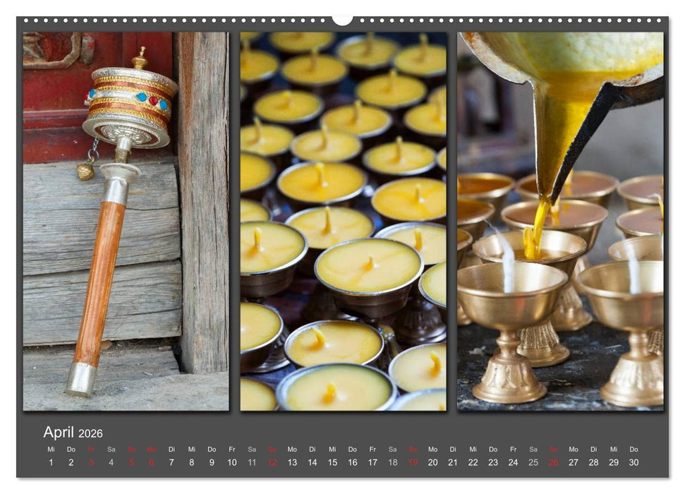 MEDITATION Zeit für mich (CALVENDO Premium Wandkalender 2026)