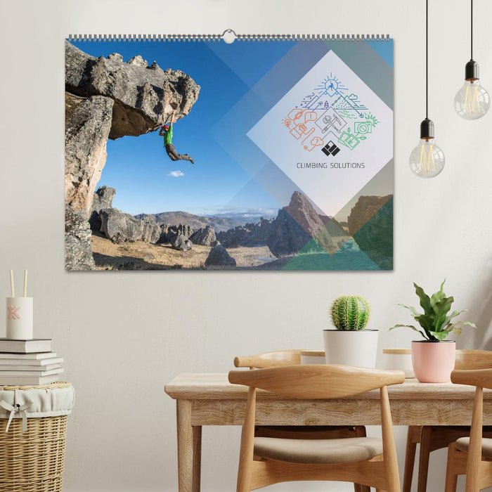 Climbing Solutions - Bergsport weltweit (CALVENDO Wandkalender 2026)