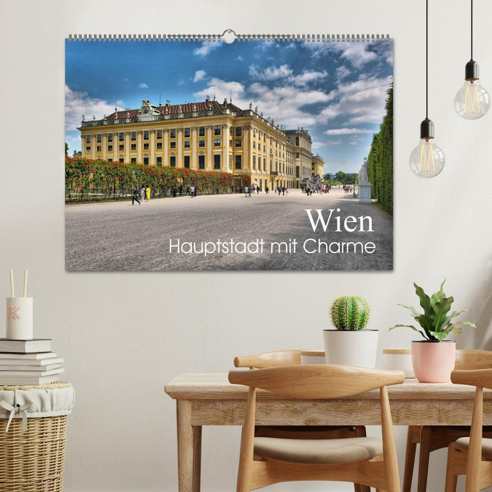 Wien - Haupstadt mit Charme (CALVENDO Wandkalender 2026)