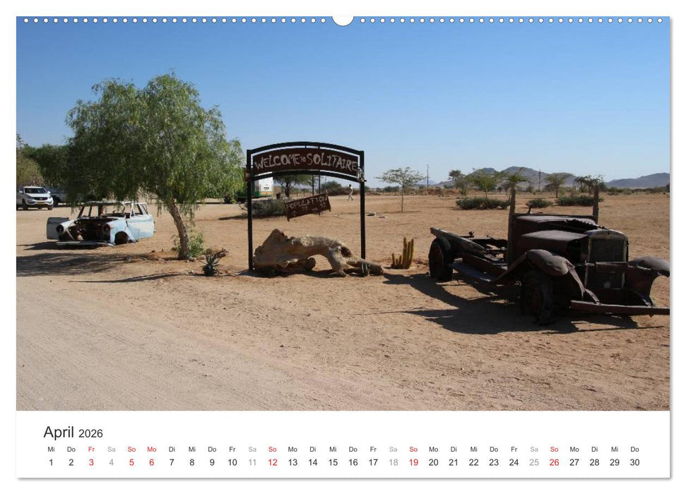 Namibia - Landschaftseindrücke (CALVENDO Wandkalender 2026)